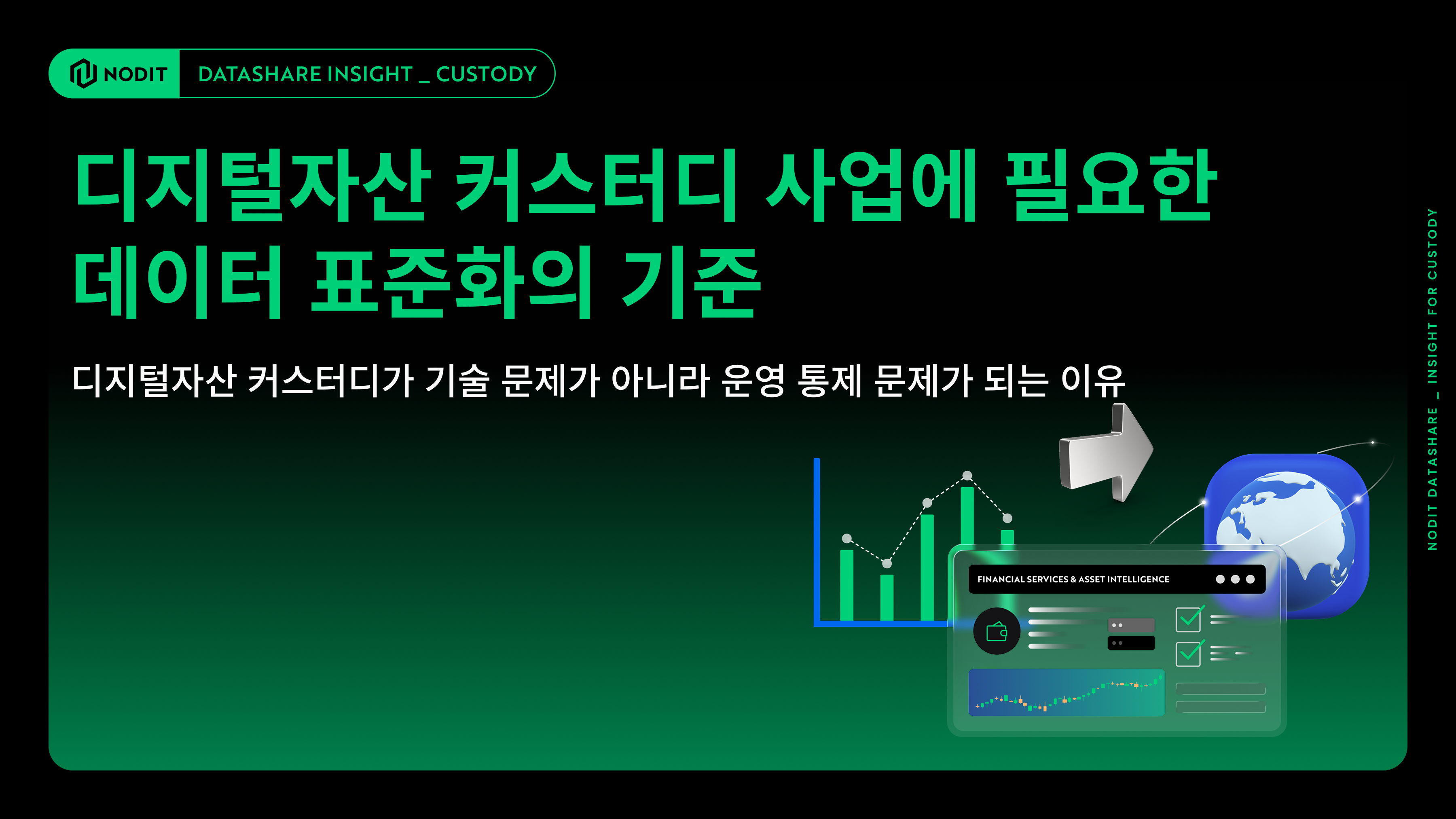 디지털자산 커스터디 사업에 필요한 데이터 표준화의 기준