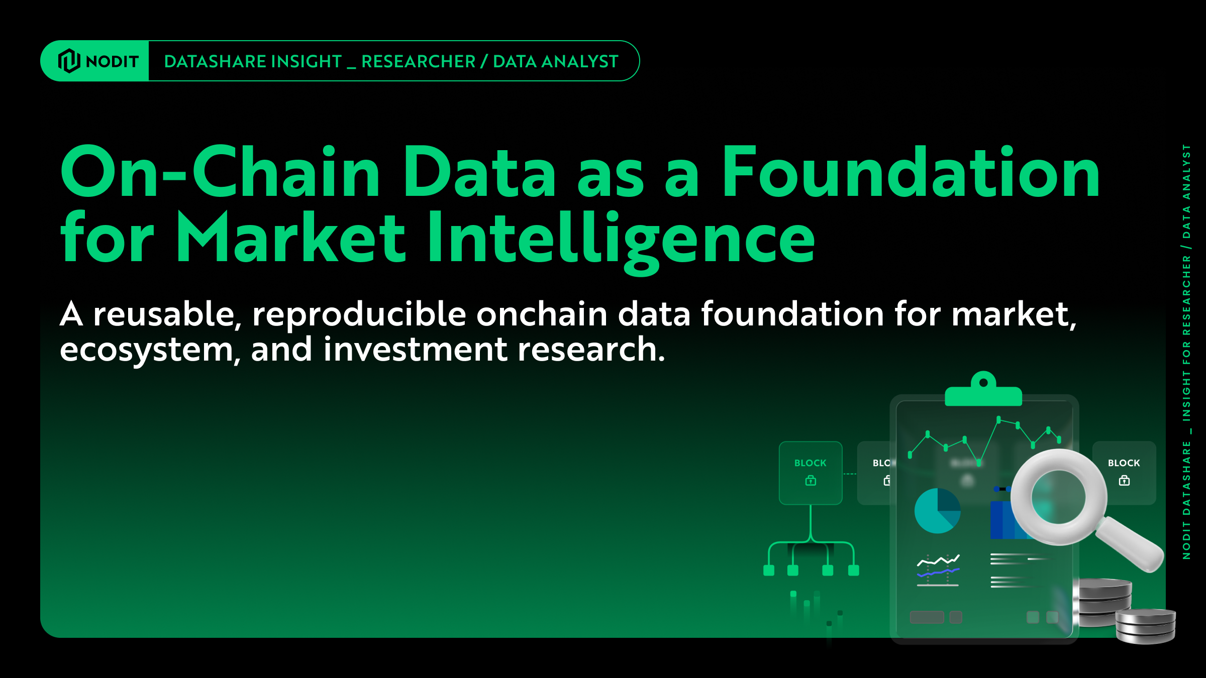On-Chain Data as a Foundation for Market Intelligence